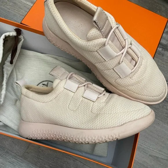 Hermes Sneakers Pink size 38